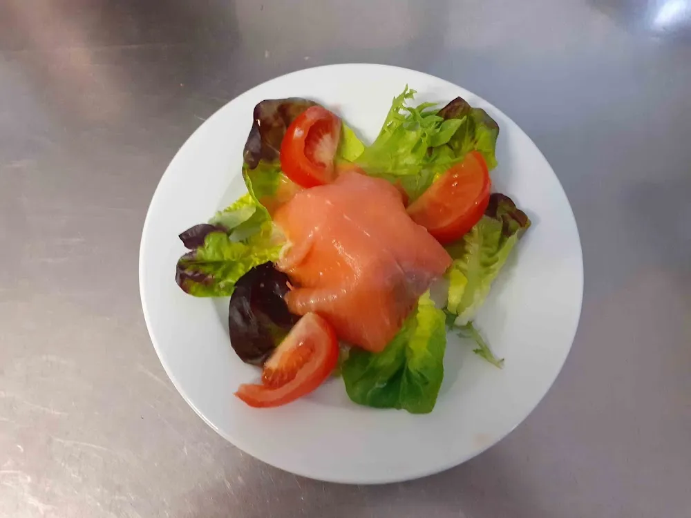 Aumoniere de Saumon Fumé